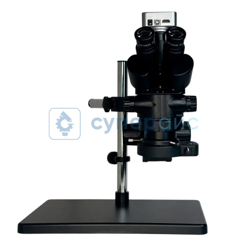 Микроскоп панкратический тринокулярный PHONEFIX SM003-1 фото 1