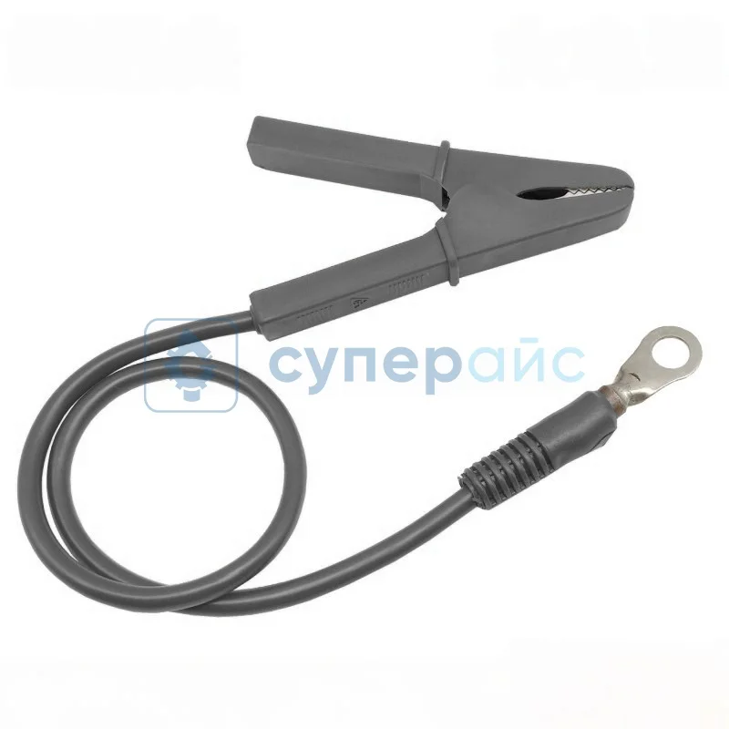 Кольцевая клемма 10мм/20мм/1 метр, черный фото 1