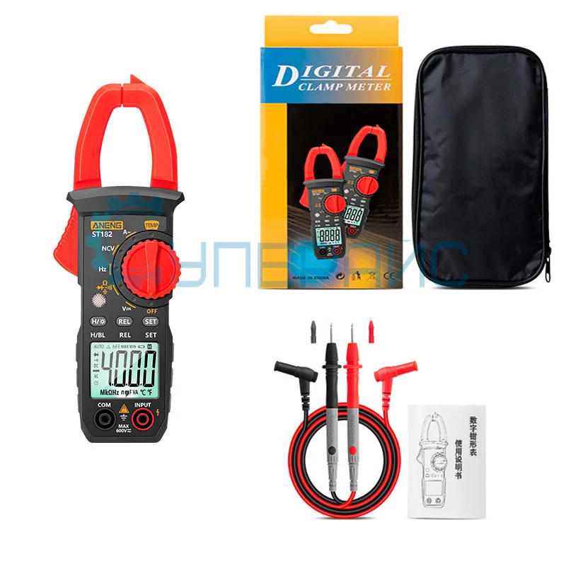 Токовые клещи переменного тока ANENG ST182 фото 1