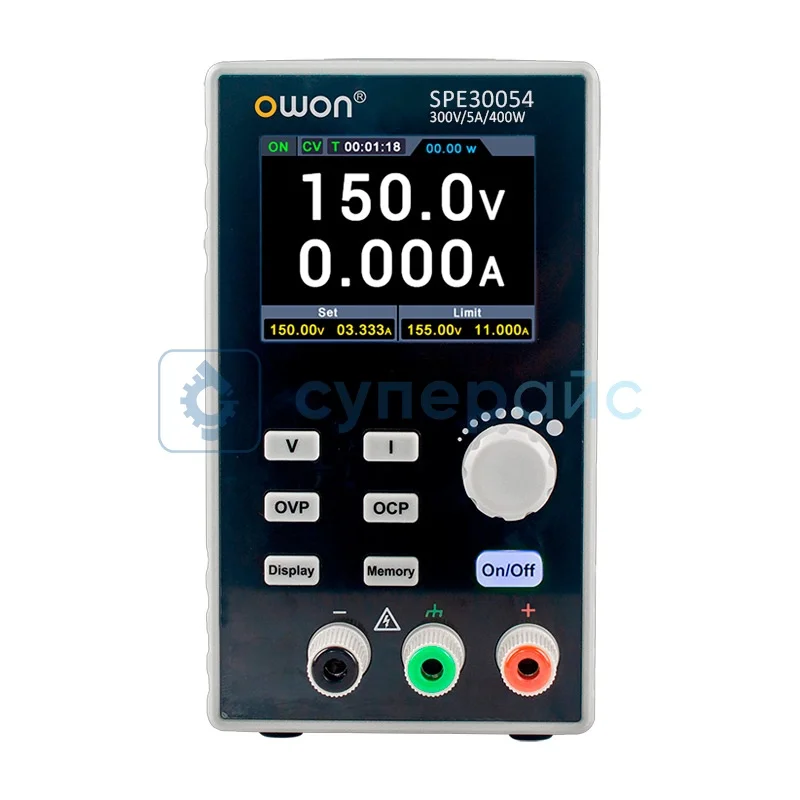 Блок питания постоянного тока лабораторный OWON SPE30054 фото 1