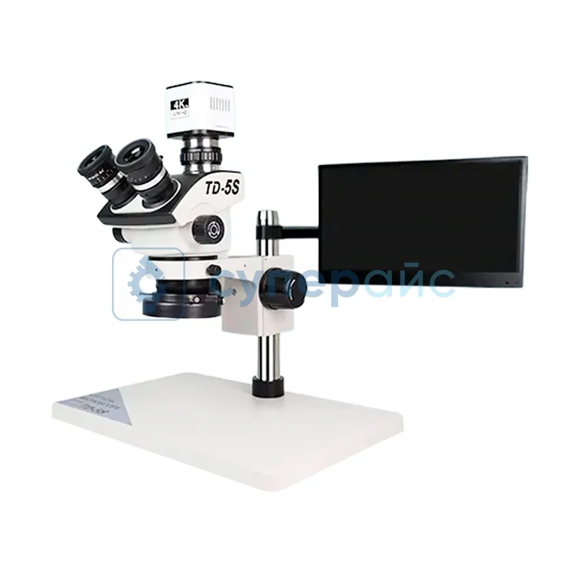 Микроскоп тринокулярный SANQTID TD5S-4KHU фото 1