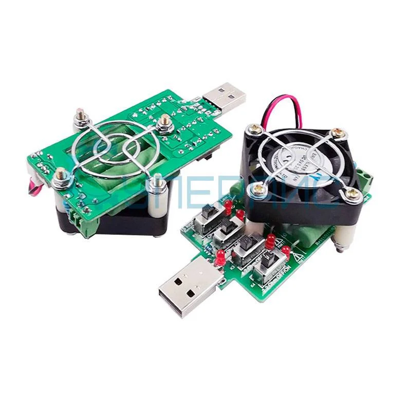 USB нагрузка с вентилятором JUWEI GLDZ 4 Fan фото 3