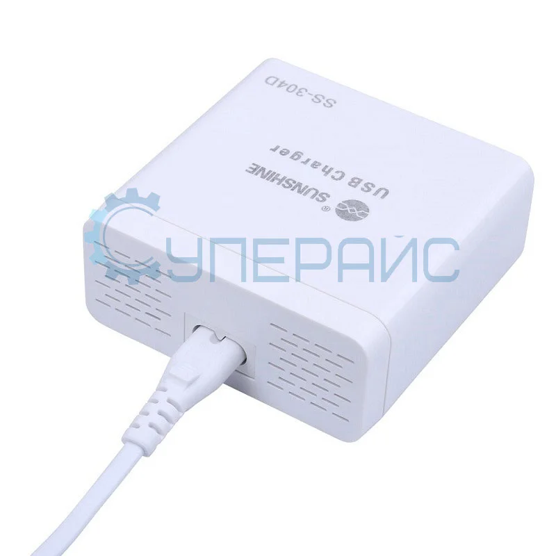 Сетевая зарядная USB-станция SUNSHINE SS-304D фото 3