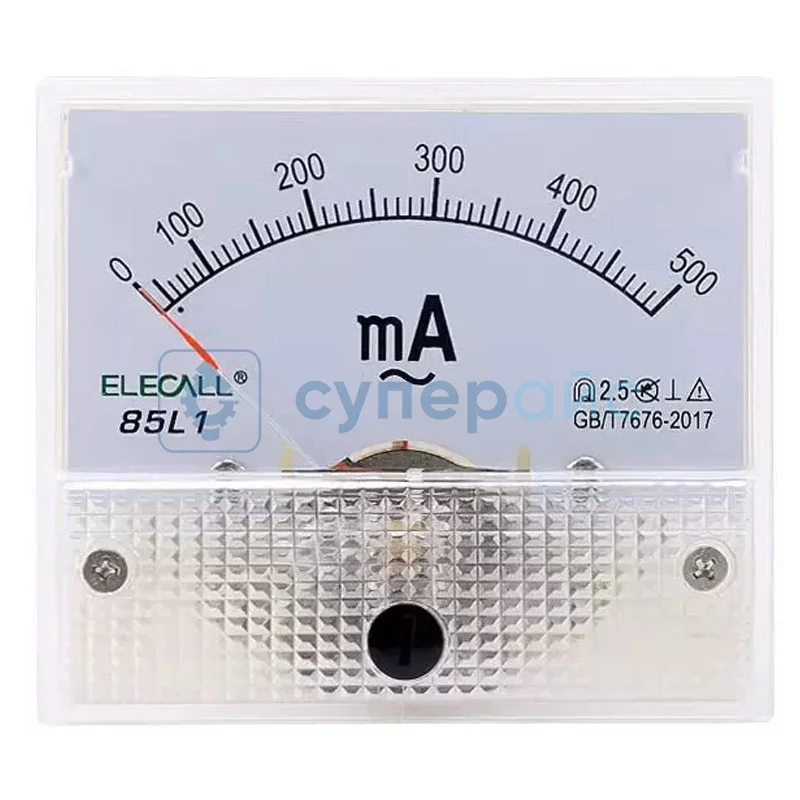 Амперметр ELECALL 85L1-500 мА фото 1