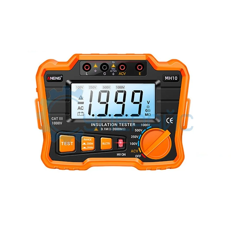 Мегаомметр цифровой ANENG MH10 фото 1