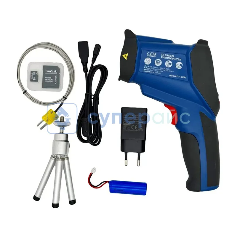 Инфракрасный пирометр CEM DT-9861 фото 4