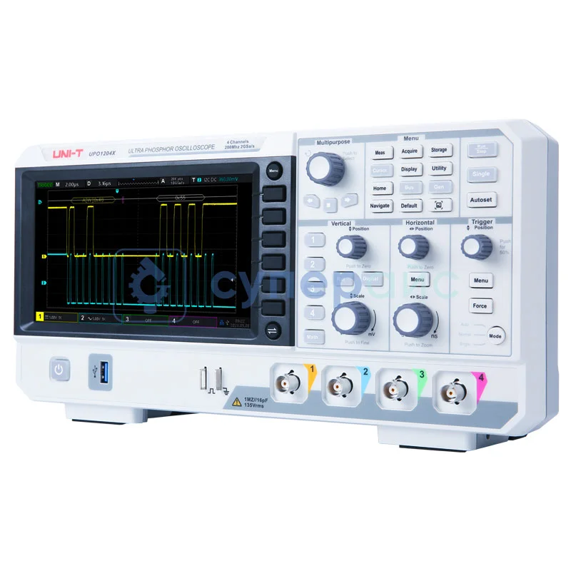 Цифровой осциллограф UNI-T UPO1204X фото 2