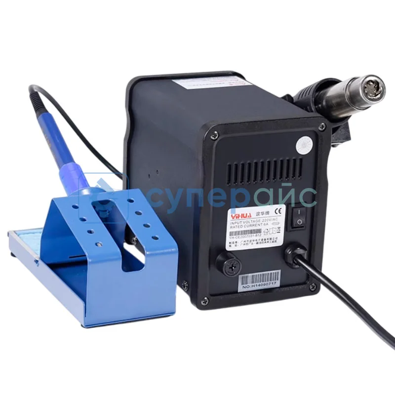 Термовоздушная паяльная станция YIHUA-898BD+ (высокоточная) фото 2