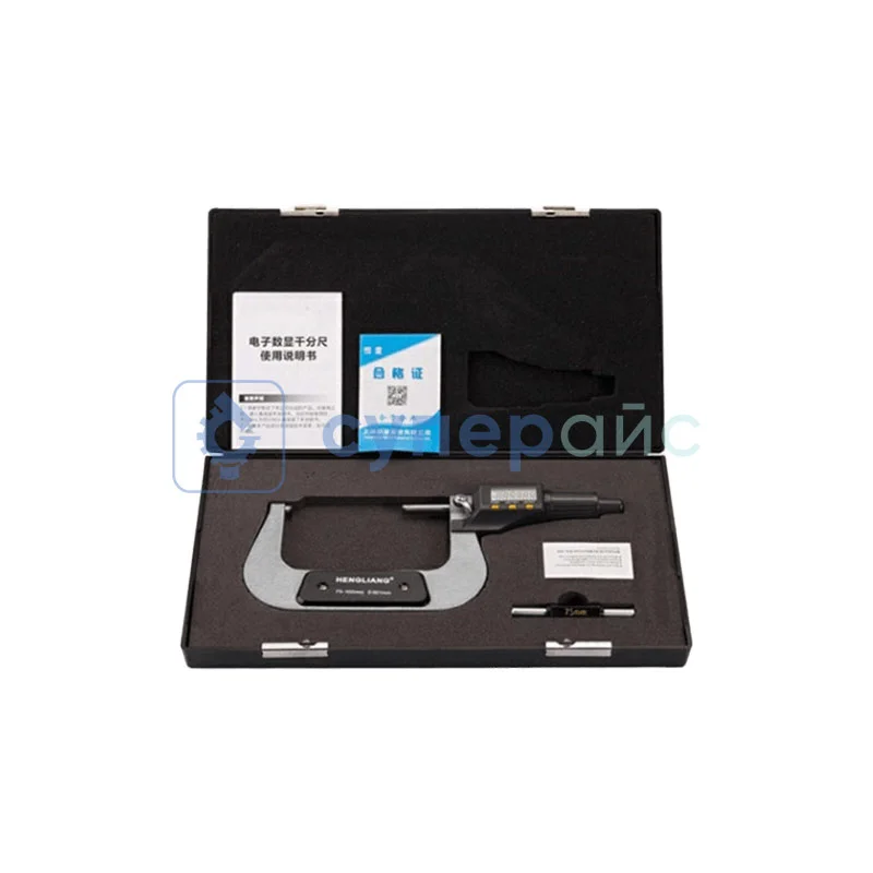 Измеритель микрометрический Hengliang 25-50 фото 1