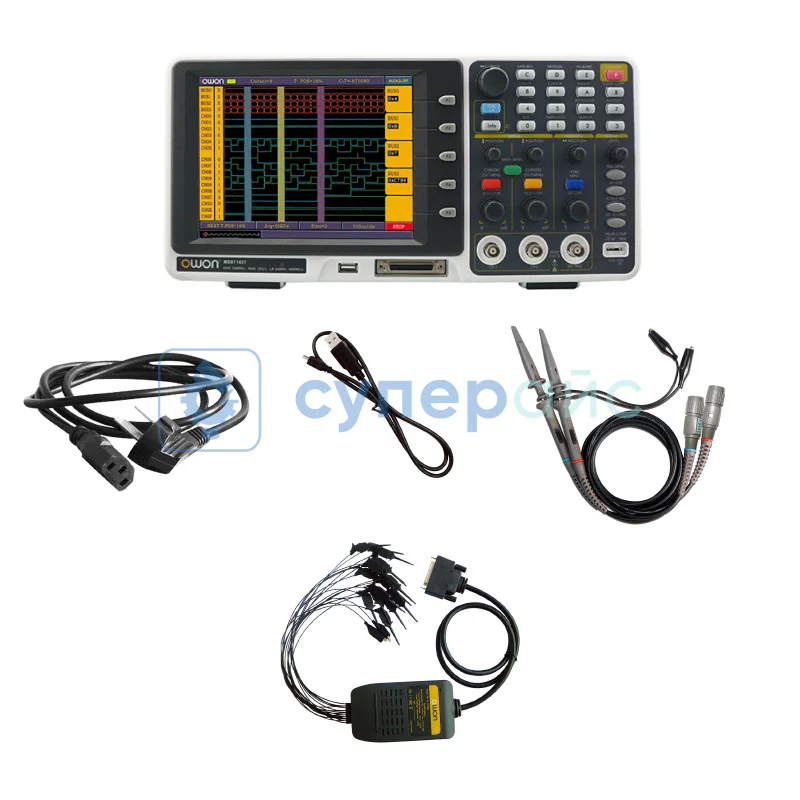 Осциллограф стационарный OWON MSO7102T (2 канала, 100 МГц) фото 4