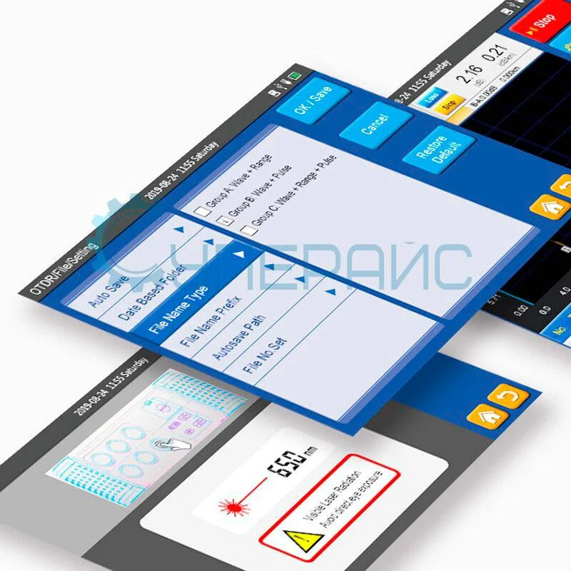 OTDR тестер FirstFiber 9000PRO-T3 фото 5