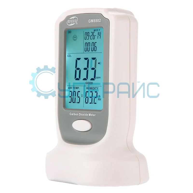 Измеритель углекислого газа Benetech GM8802 фото 1