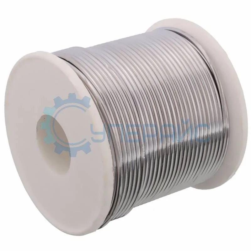 Припой с содержанием олова (Sn) 50%, 1 мм, 750 г фото 1