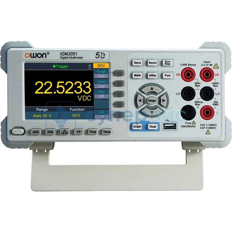 Мультиметр OWON XDM3051 с графическим дисплеем фото 1