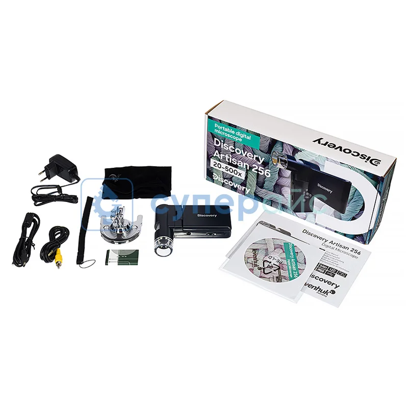 Микроскоп портативный Levenhuk Discovery Artisan 256 фото 6