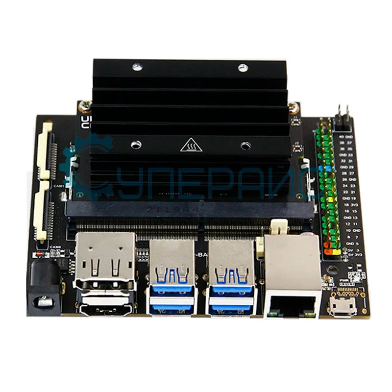 Микрокомпьютер Jetson Nano B01 4GB фото 2