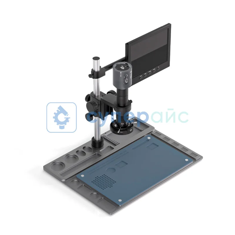 Промышленный микроскоп Baku BA-005 с камерой на 14 Мп фото 2