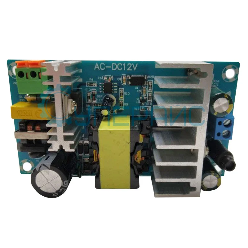 Источник питания 12В, 8A, 100Вт (бескорпусный) фото 2