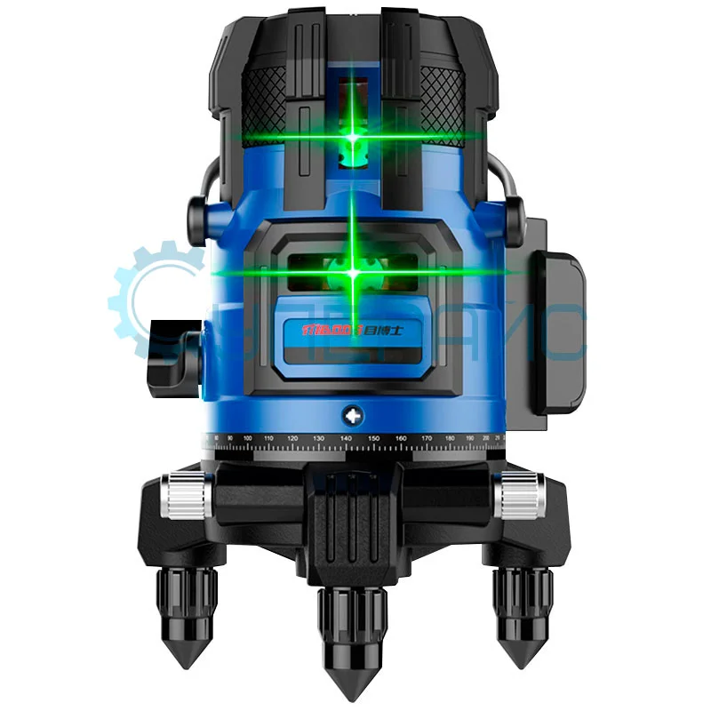 Двухлучевой нивелир MBOOS MBS-8969 (зелёный лазер) со штативом фото 1