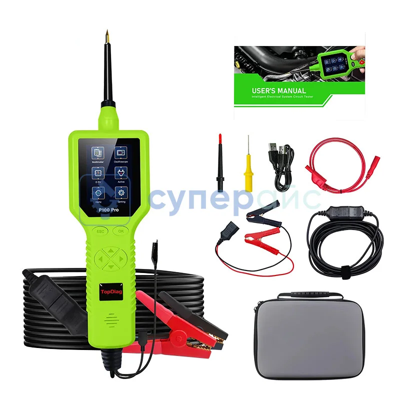 Автомобильный измеритель напряжения TopDiag P100 PRO фото 1