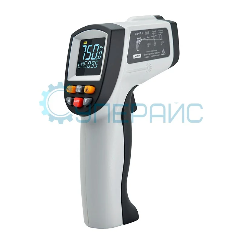 Бесконтактный лазерный пирометр Benetech GT750 фото 2