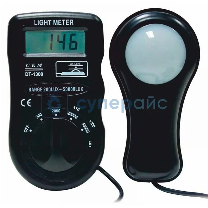 Цифровой люксметр CEM DT-1300 фото 1