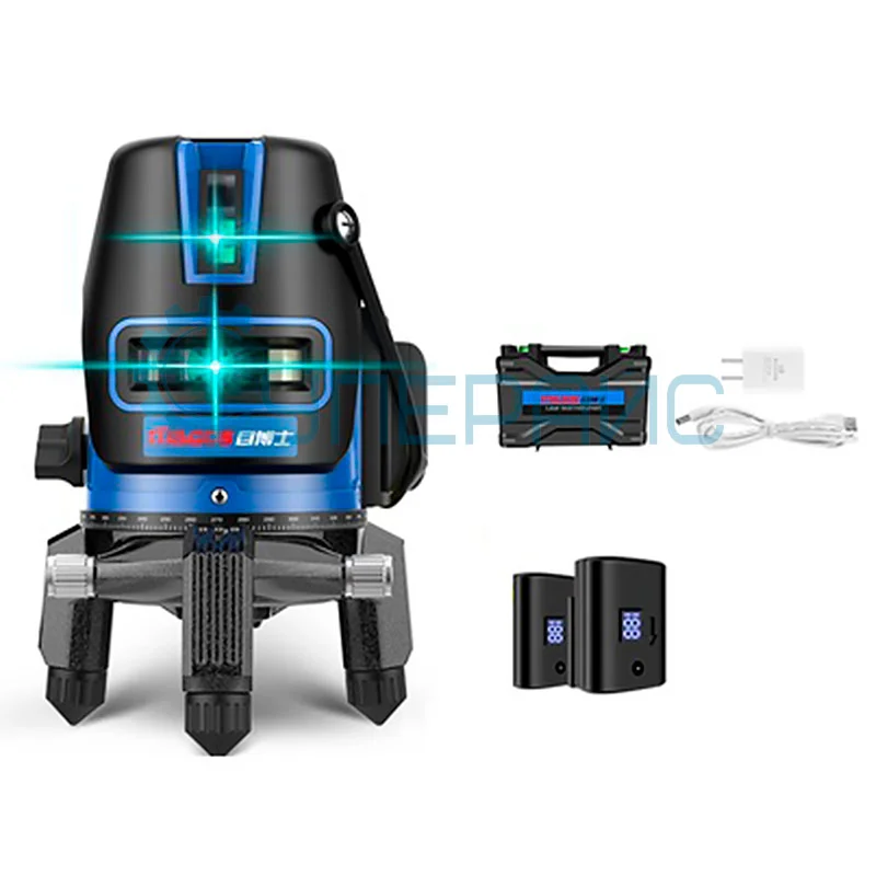 Построитель плоскостей MBOOS MBS0809 (3 луча) синий лазер фото 5