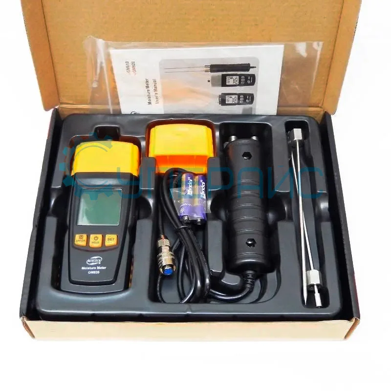 Измеритель влажности древесины Benetech GM620 фото 10