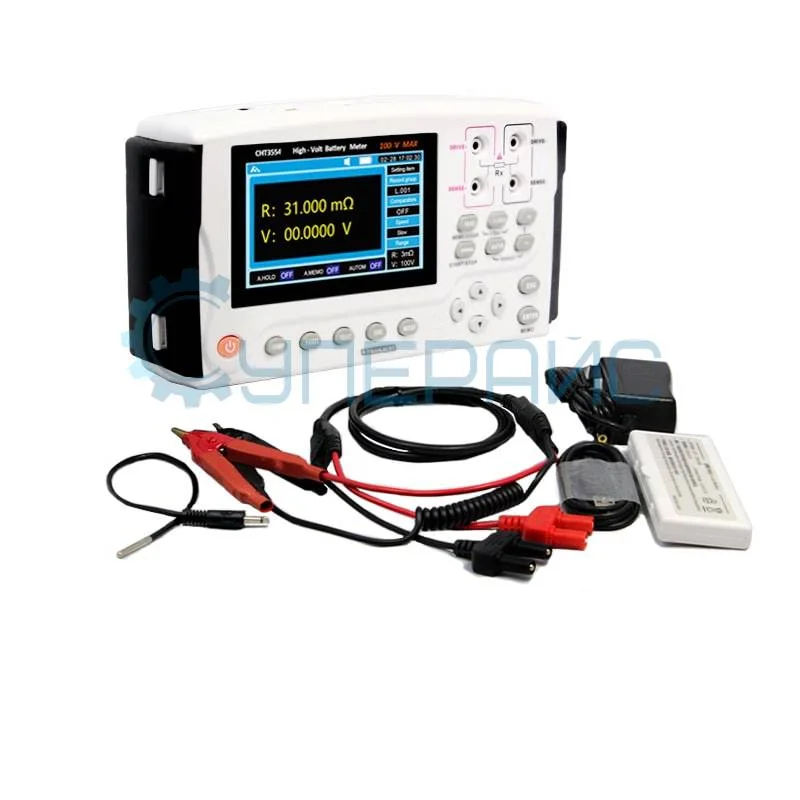 Портативный измеритель внутреннего сопротивления с вольтметром Hopetech CHT3554A фото 3