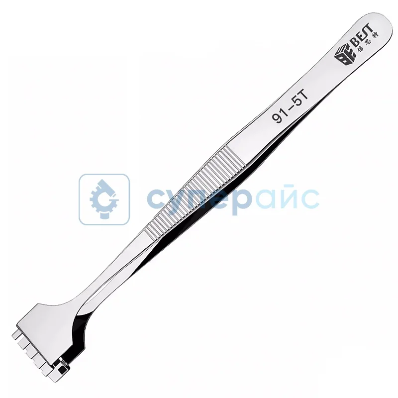 Металлический пинцет BEST BST-91-5T фото 1