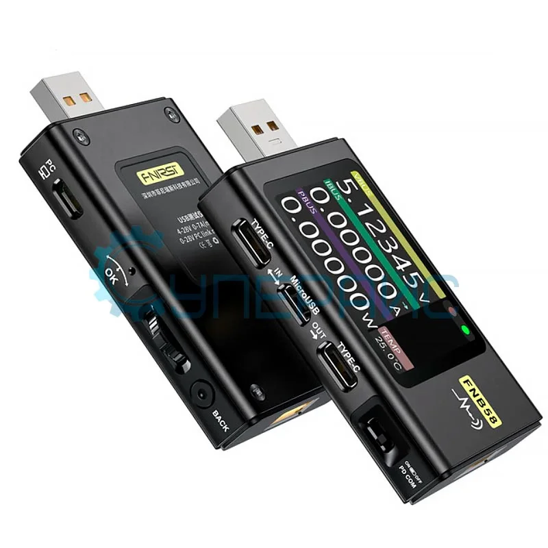 Универсальный USB-тестер FNIRSI FNB58 фото 1