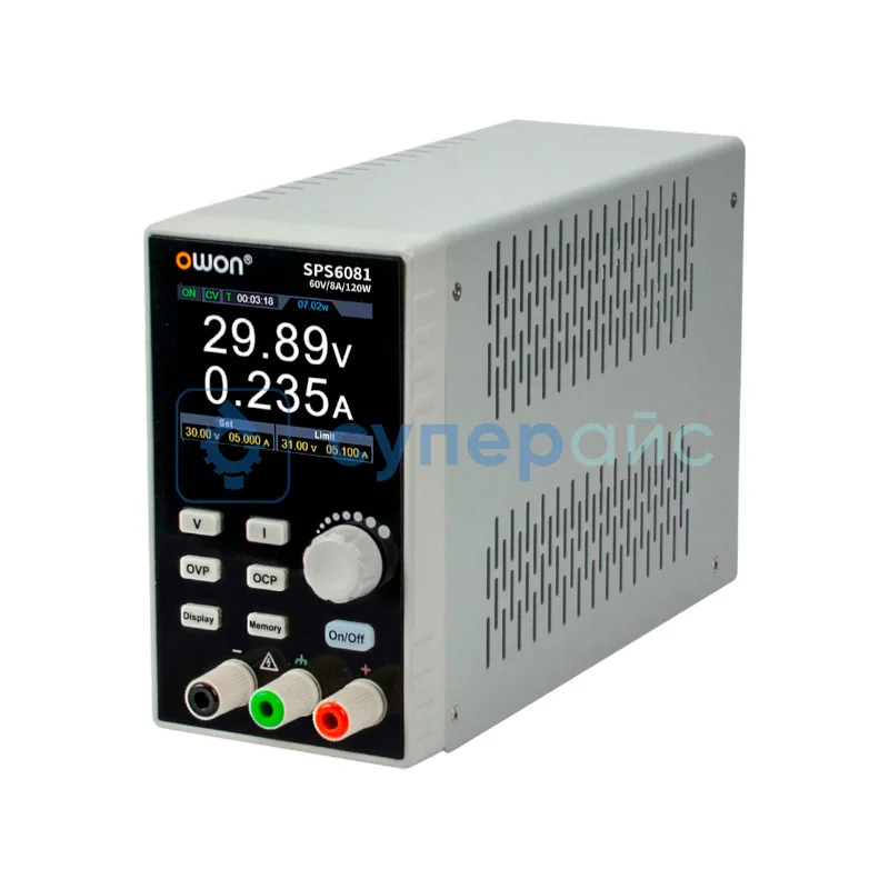 Источник питания OWON SPS6081 фото 3