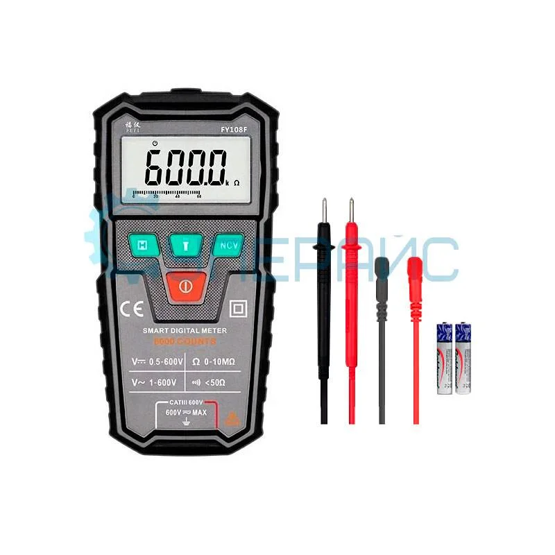 Автоматический мини мультиметр FUYI FY108F фото 3