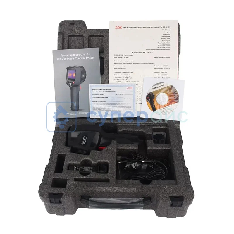 Портативный тепловизор CEM DT-984 фото 12
