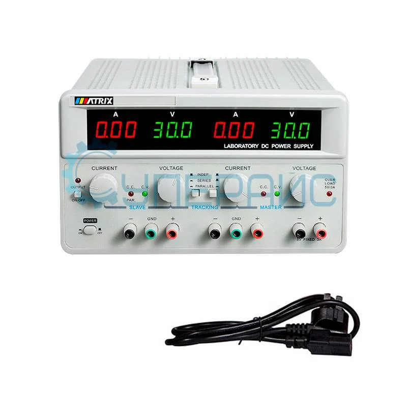 Двухполярный лабораторный блок питания MATRIX MPS-3005L-3 (30В, 5А) фото 2