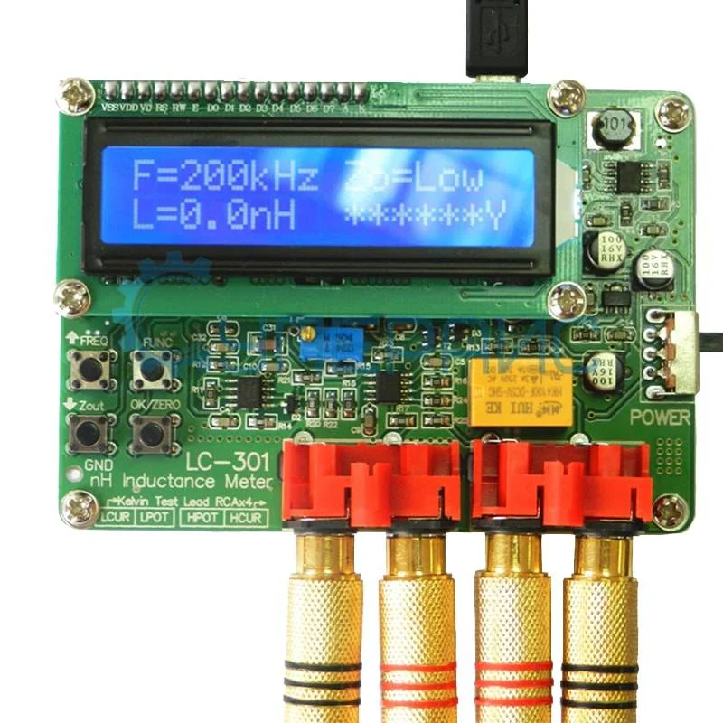 Измеритель индуктивности высокоточный LC301 фото 3