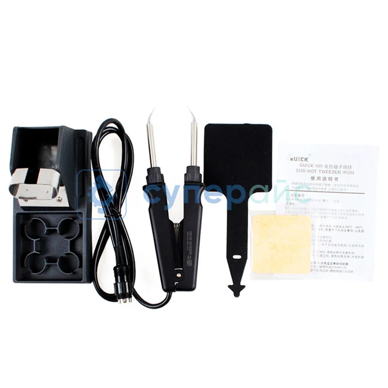 Термопинцет Quick 989 ESD для паяльной станции фото 3