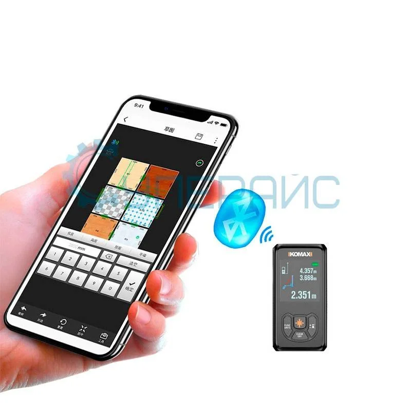 Дальномер с Bluetooth KOMAX LDM-E40 фото 3