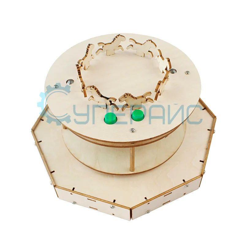 DIY-конструктор электронная карусель с MP3-модулем, на Arduino-совместимой плате фото 1