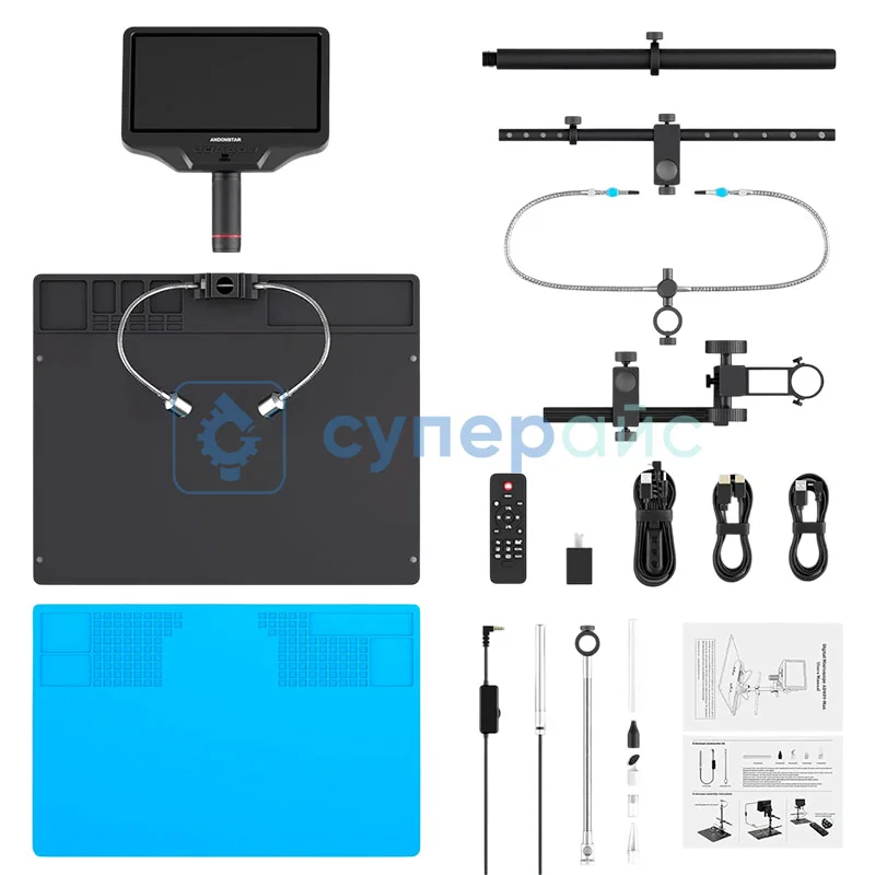 Микроскоп Andonstar AD409 Max-Es с ремонтным ковриком фото 2