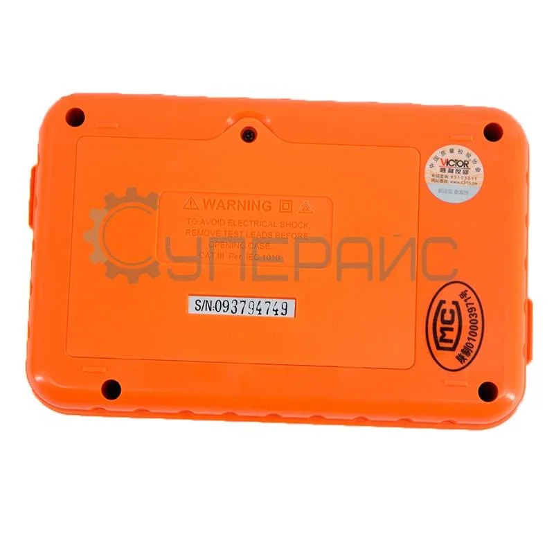 Устройство измерения сопротивления изоляции линий VICTOR VC60D+ фото 3
