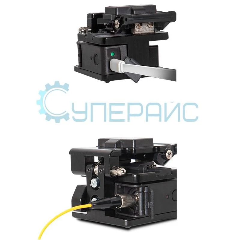 Скалыватель оптоволокна Tribrer CLV-100E с оптическим дефектоскопом фото 2
