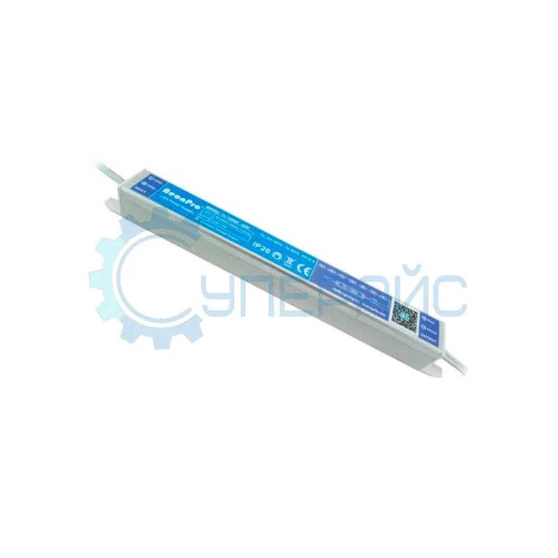 Ультратонкий блок питания NeonPro TL-12E20 (12 В, 1.67 А, 20 Вт) фото 1