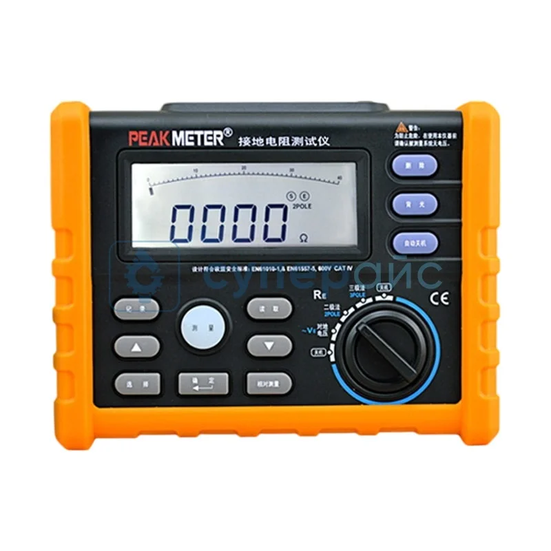 Анализатор заземления Peak Meter MS2302 фото 1