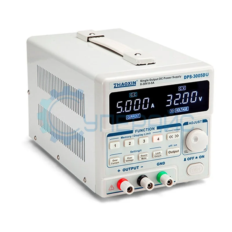 Цифровой блок питания ZHAOXIN DPS-3005DU (30В, 5А) с RS232 и USB фото 1