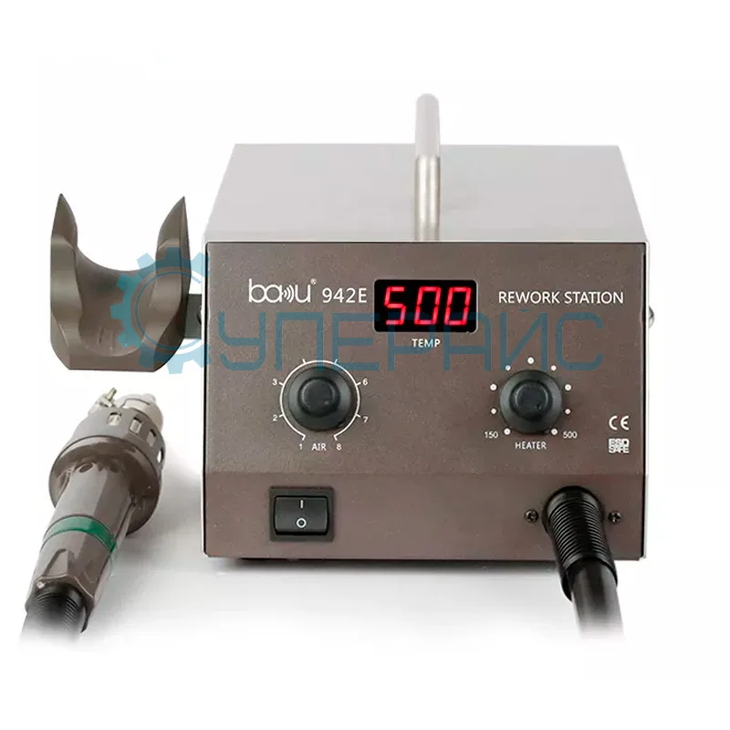 Термовоздушная паяльная станция Baku BA-942E, 1000 Вт фото 1