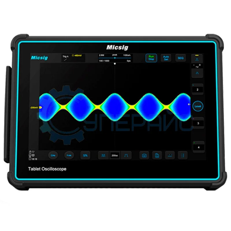 Осциллограф портативный цифровой Micsig TO1004 (4 канала, 100 МГц) фото 1