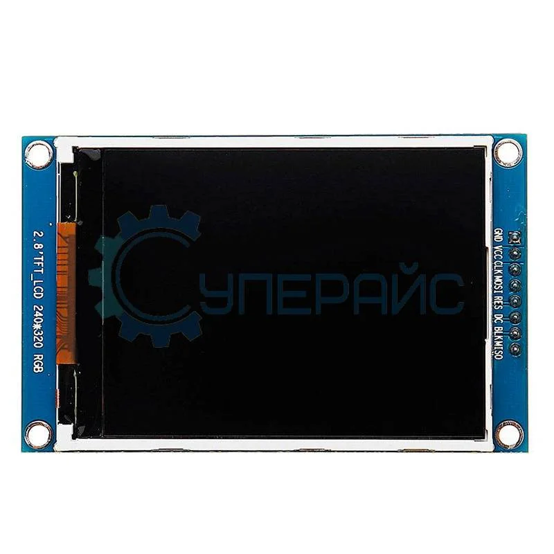Дисплей TFT 2.8 дюйма, SPI, 3.3 В фото 1