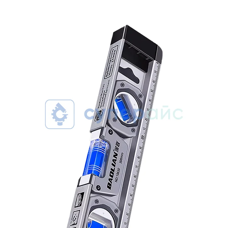 Брусковый уровень с линейкой BAOLIAN BL-DYSPC (300 мм) фото 1