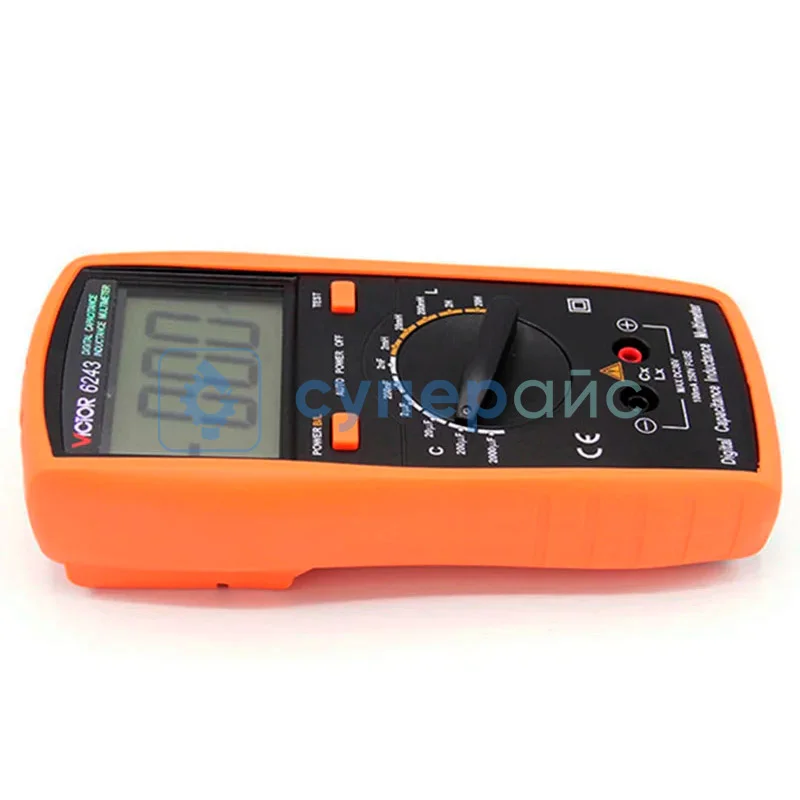 Измеритель емкости и индуктивности Victor LC VC6243 фото 3